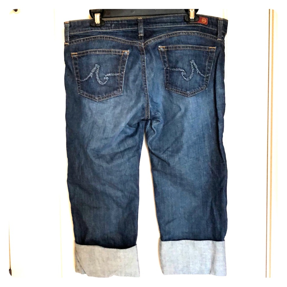 AG Adriano Goldschmied “The Shorty” Cropped Jeans